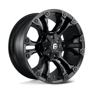 Fuel – D560 VAPOR – Black – 20″x12″ -44mm – All weather Wheels – D56020202647